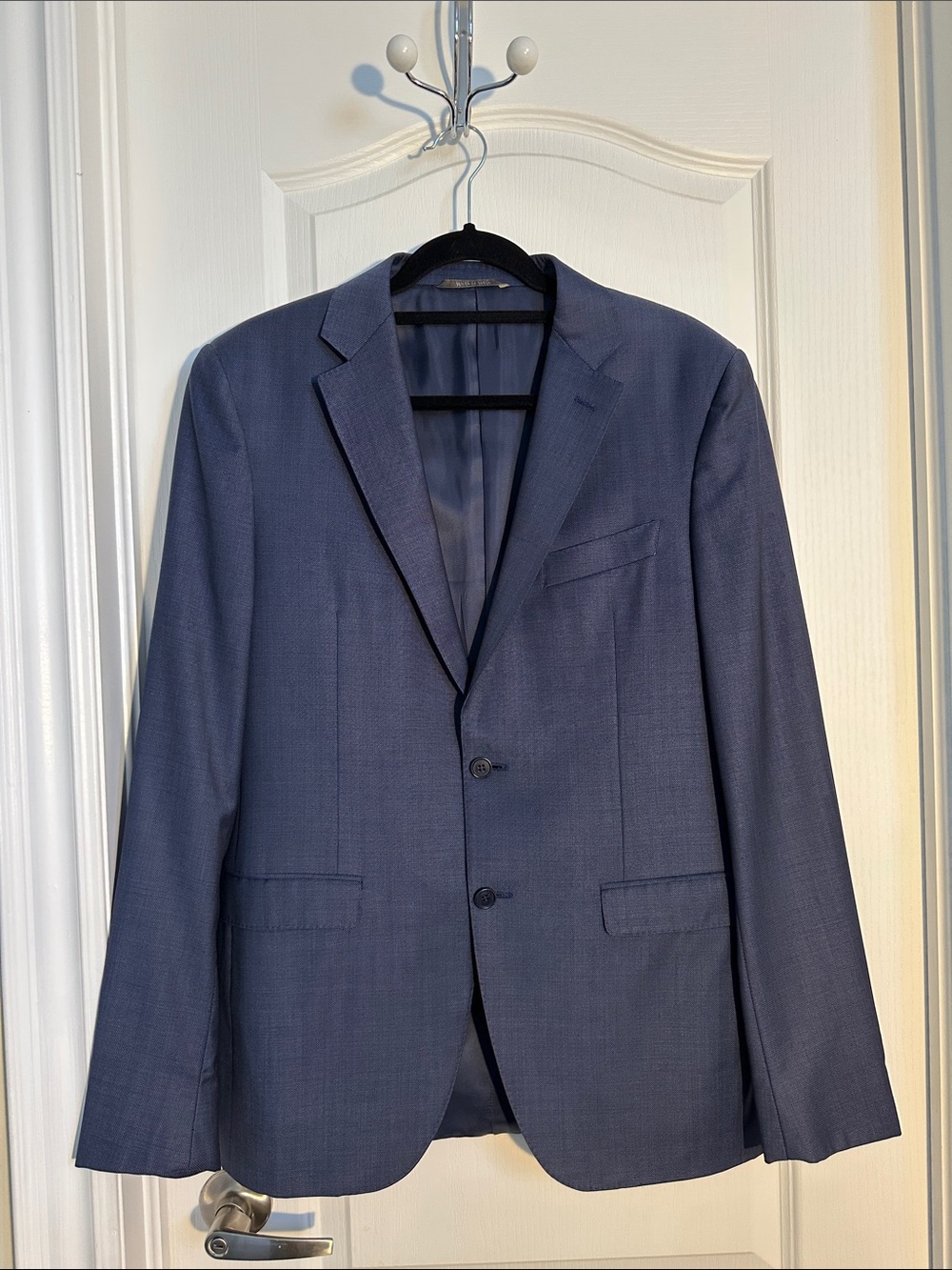 Canali Men's Navy Two-Button Suit Jacket